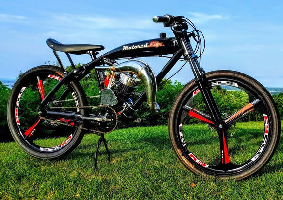 🚀Felt Faker Sport Gas-Powered Motorized Bike 66cc/80cc | 1 Gallon BBR F Zero Performance Test ride!🚲