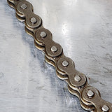 PER FOOT 415H Super Heavy Duty Chain - For 66-110cc Motorized bikes - Motor-Cycle Grade - PER FT