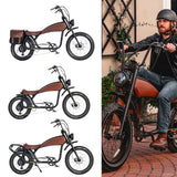 Prowler Vintage Cafe' Racer Chopper Ebike - 1000W/1500W Peak