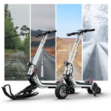 G63 3-In-1 Electric Tank Tread Off-Road/Snow Scooter - 1500W/2000W Peak