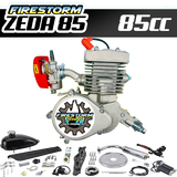 ZEDA85 85cc performance motorized bike engine kit new upgraded firestorm edition 